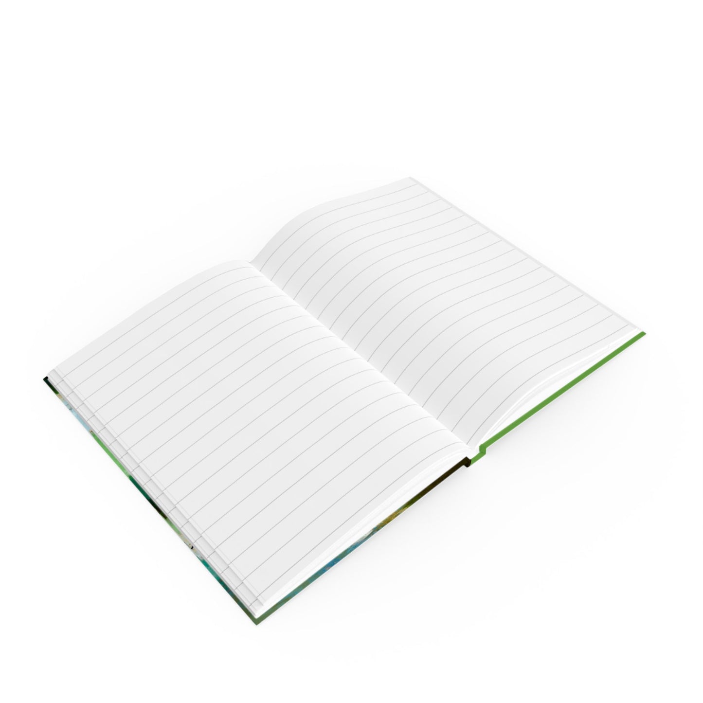 Colour Burst - Hard Backed Journal - Green