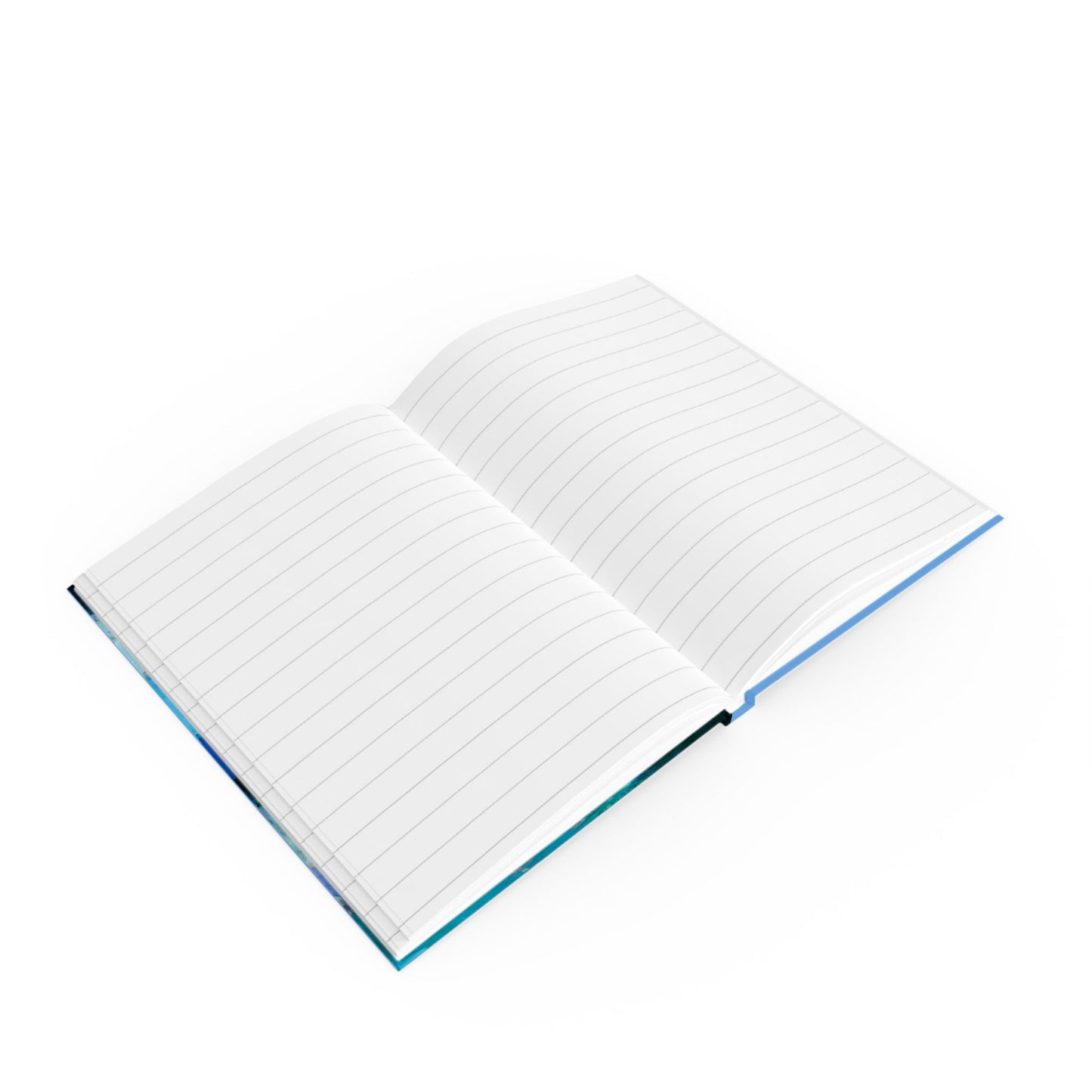 Colour Burst - Hard Backed Journal - Blue