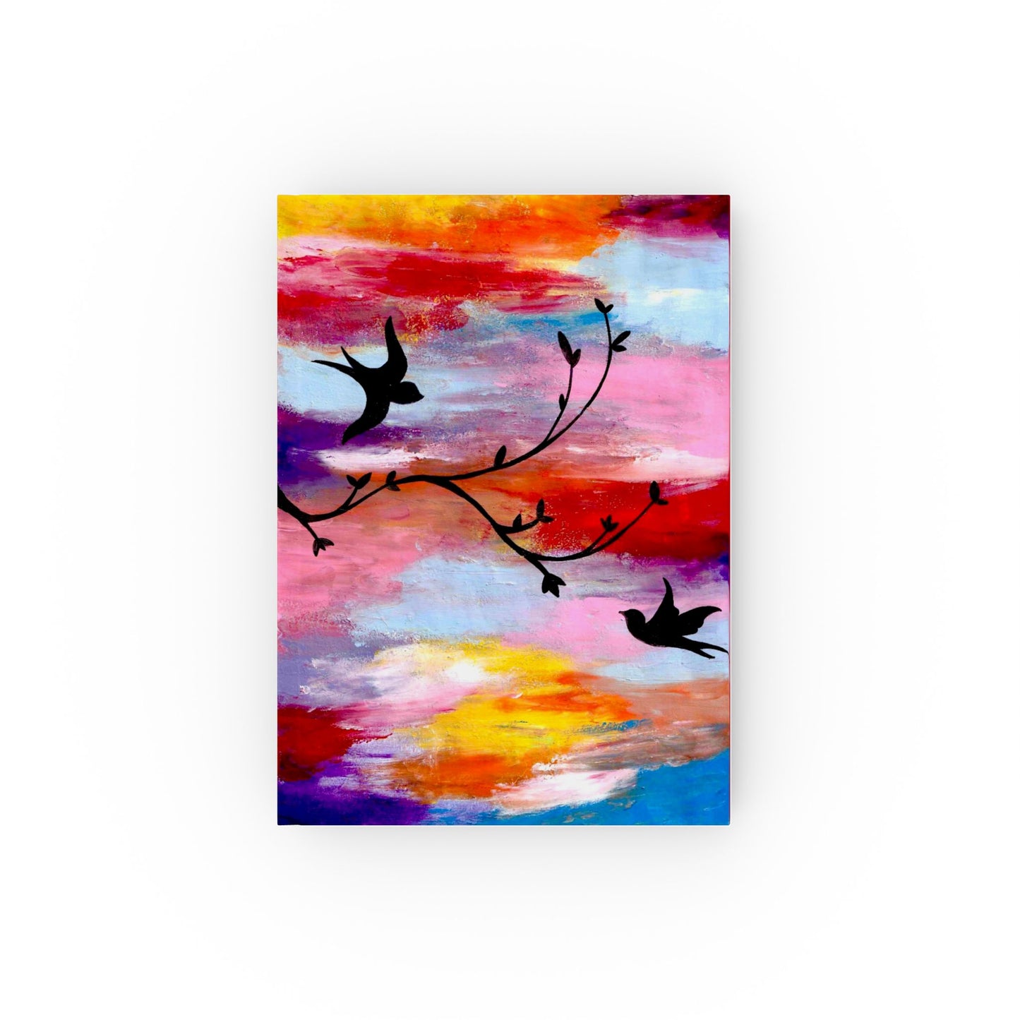 Colour Burst - Hard Backed Journal - Red