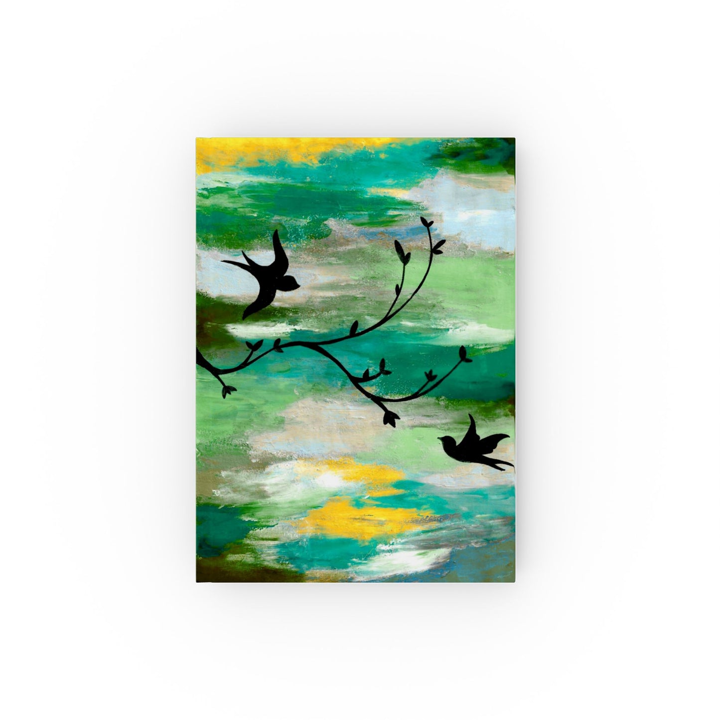 Colour Burst - Hard Backed Journal - Green