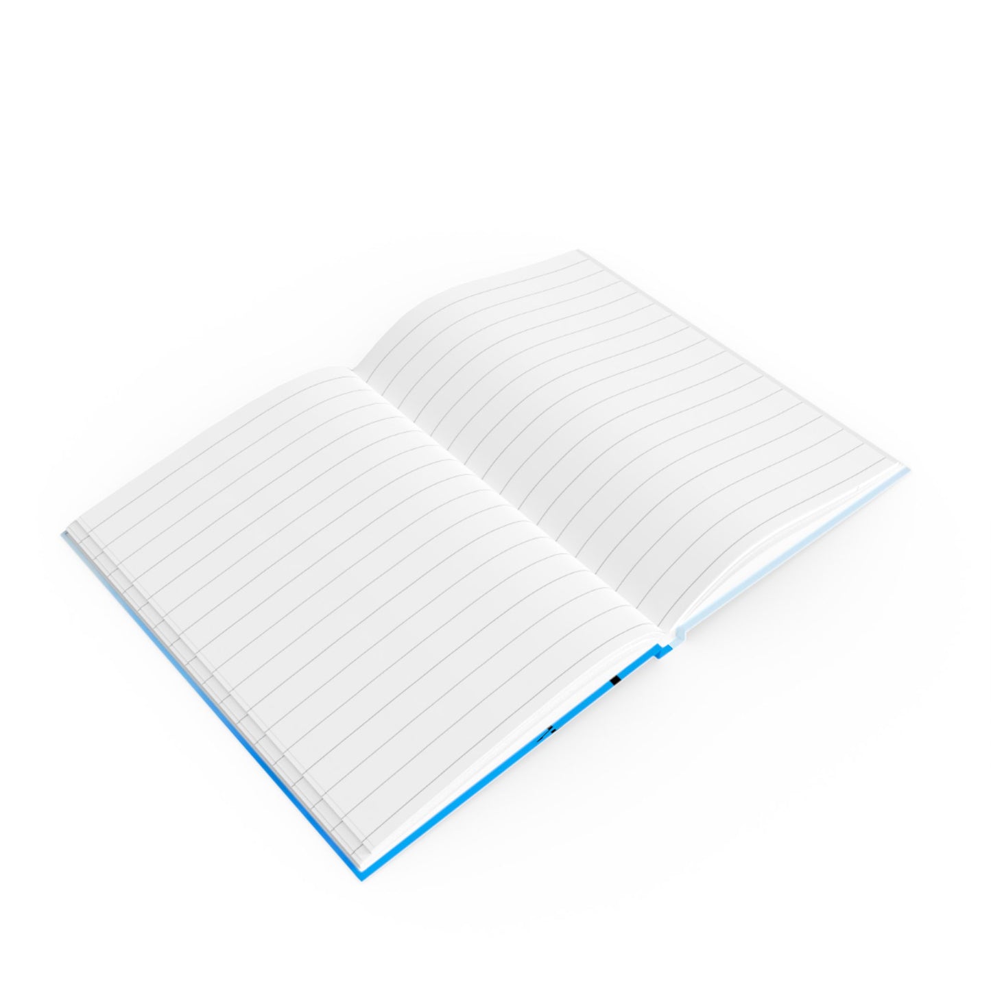 Botanical Shadows - Hard Backed Journal - Blue - Dandelions