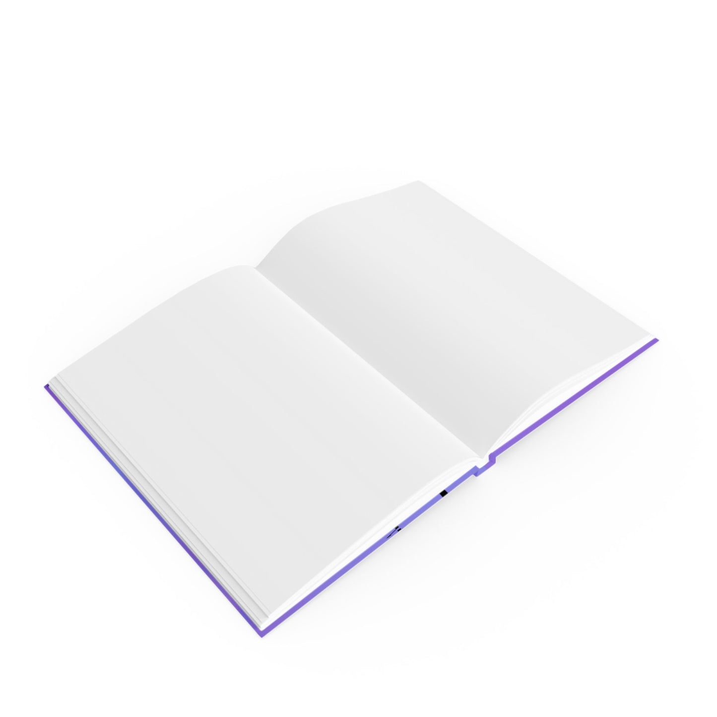 Botanical Shadows - Hard Backed Journal - Purple - Dandelions