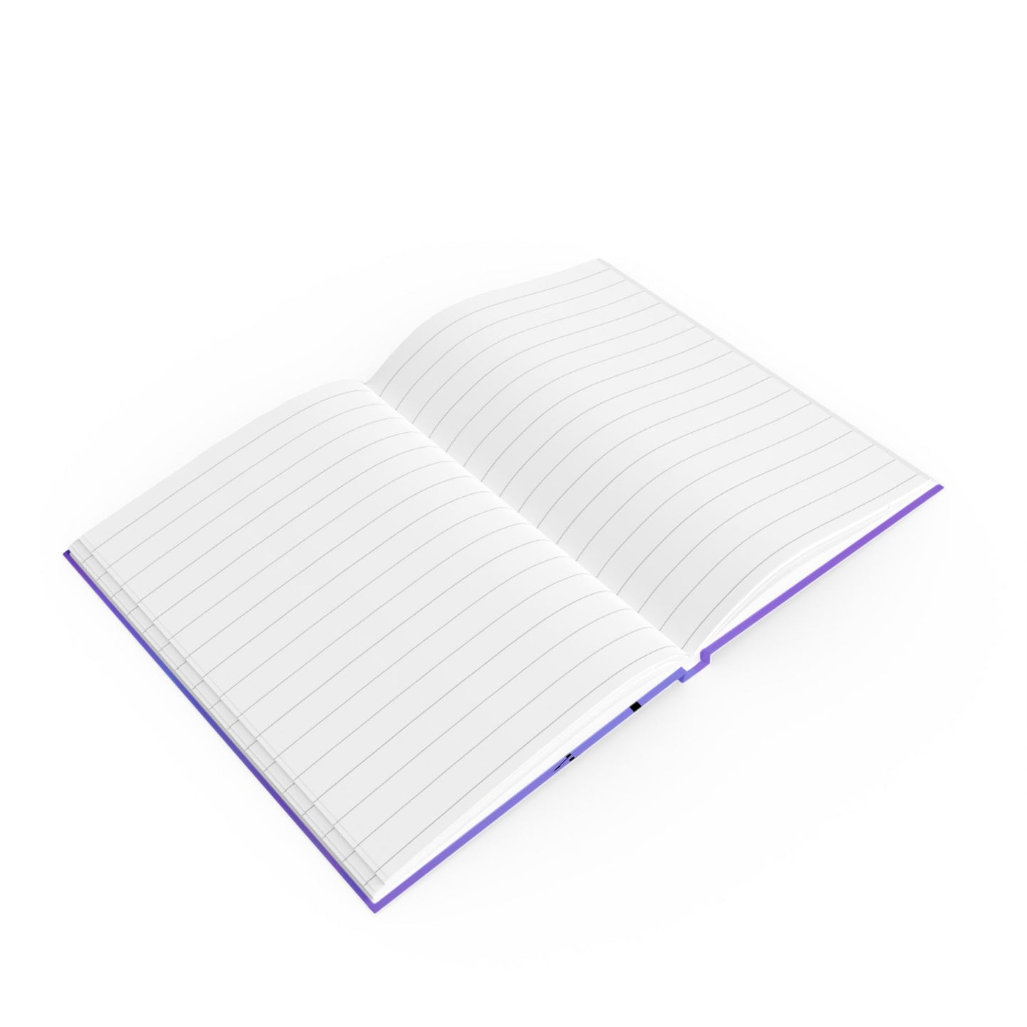 Botanical Shadows - Hard Backed Journal - Purple - Dandelions
