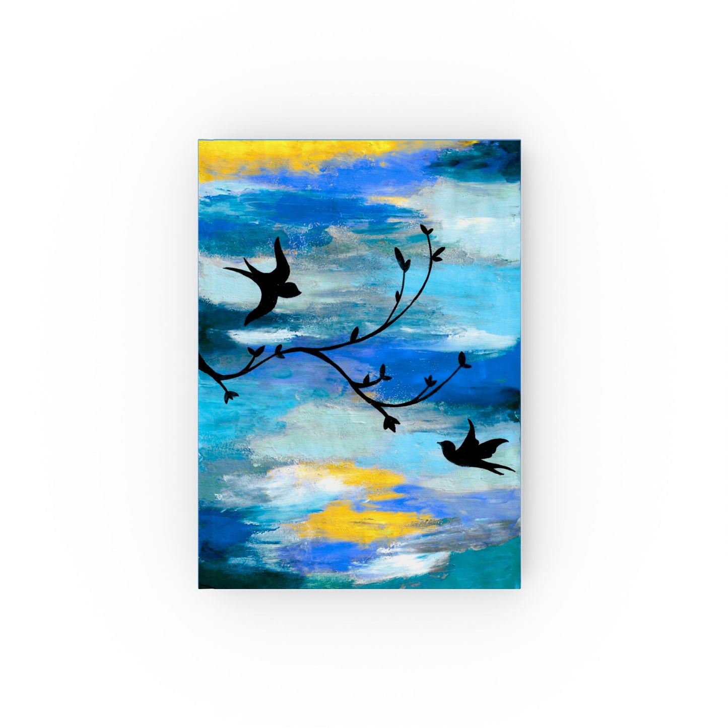 Colour Burst - Hard Backed Journal - Blue
